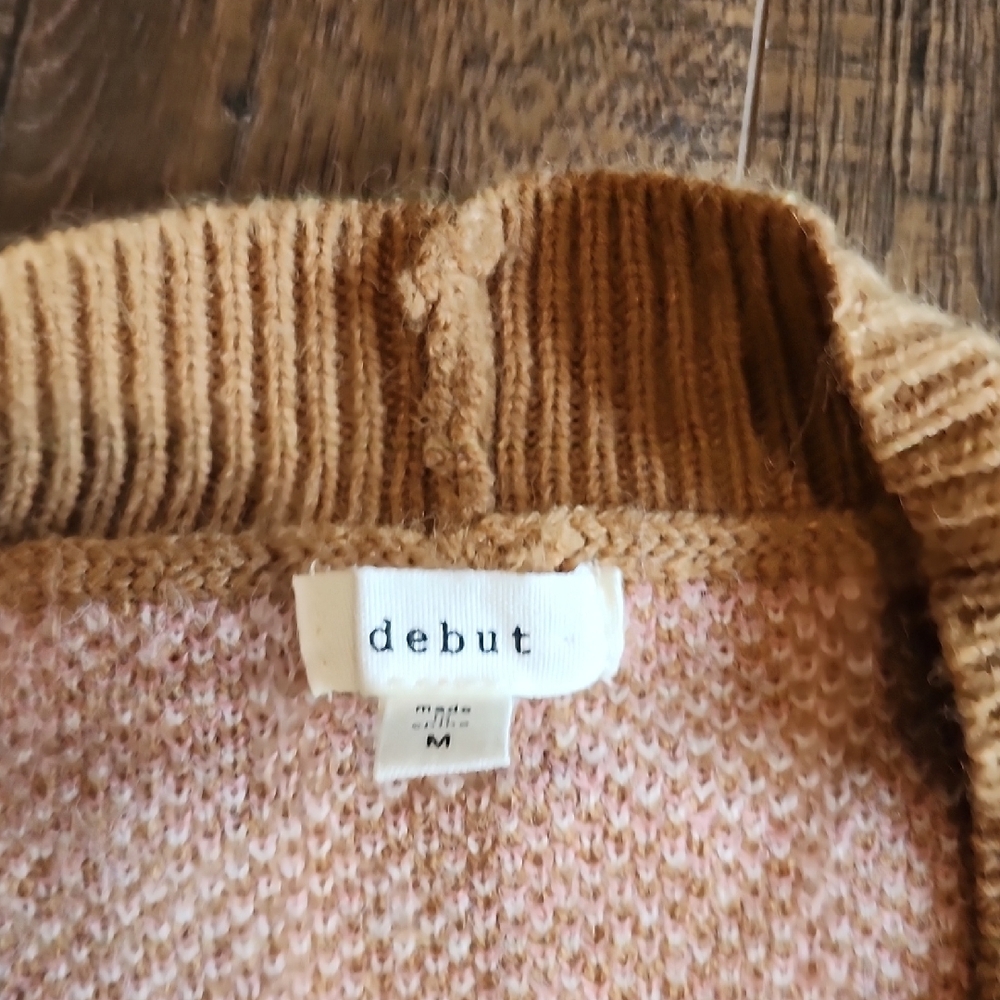 Colorful Patterned Women's Sweater - Picture 3 of 5